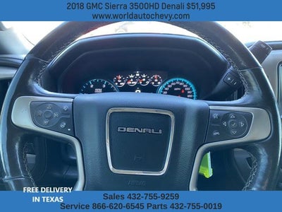 2018 GMC Sierra 3500 HD Denali