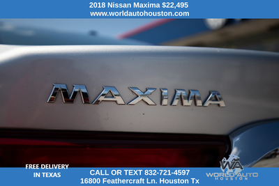 2018 Nissan Maxima Platinum